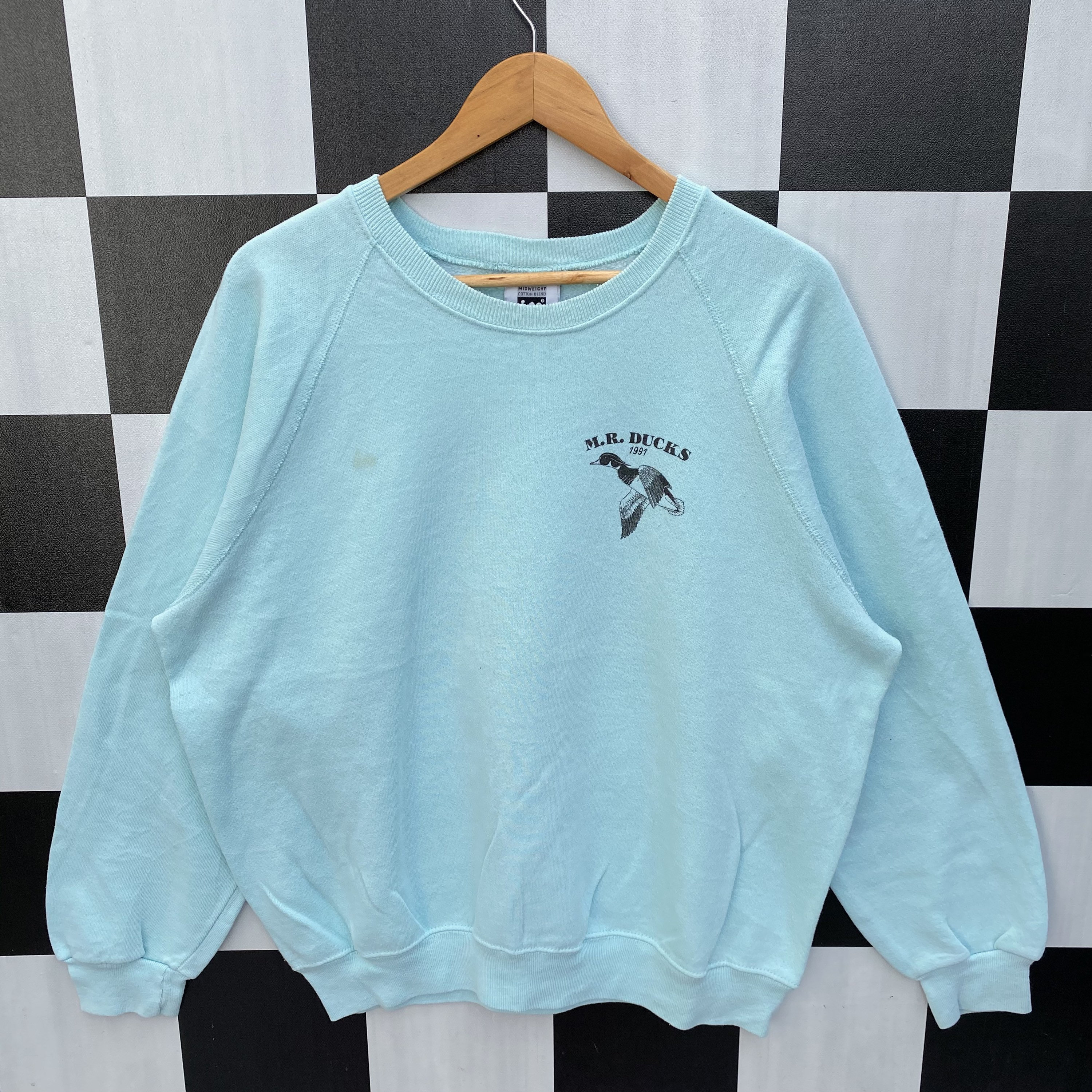 Vintage 90s Mr Ducks Ocean City Maryland Sweatshirt Jumper Etsy