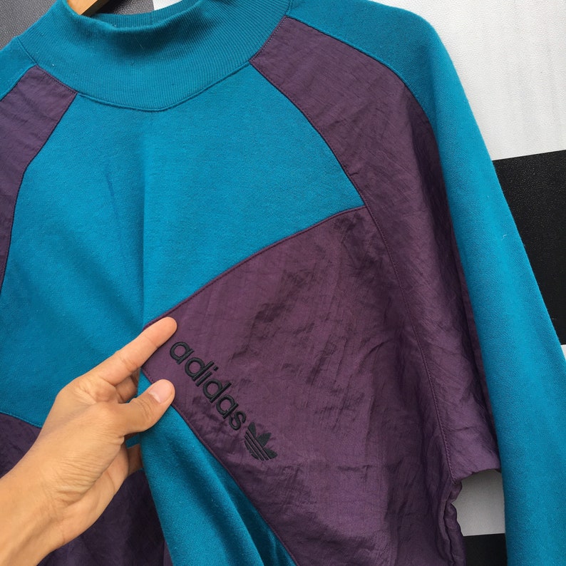 adidas turtleneck sweatshirt