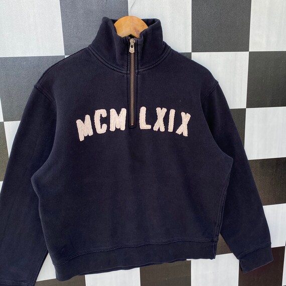 gap quarter zip sweatshirt
