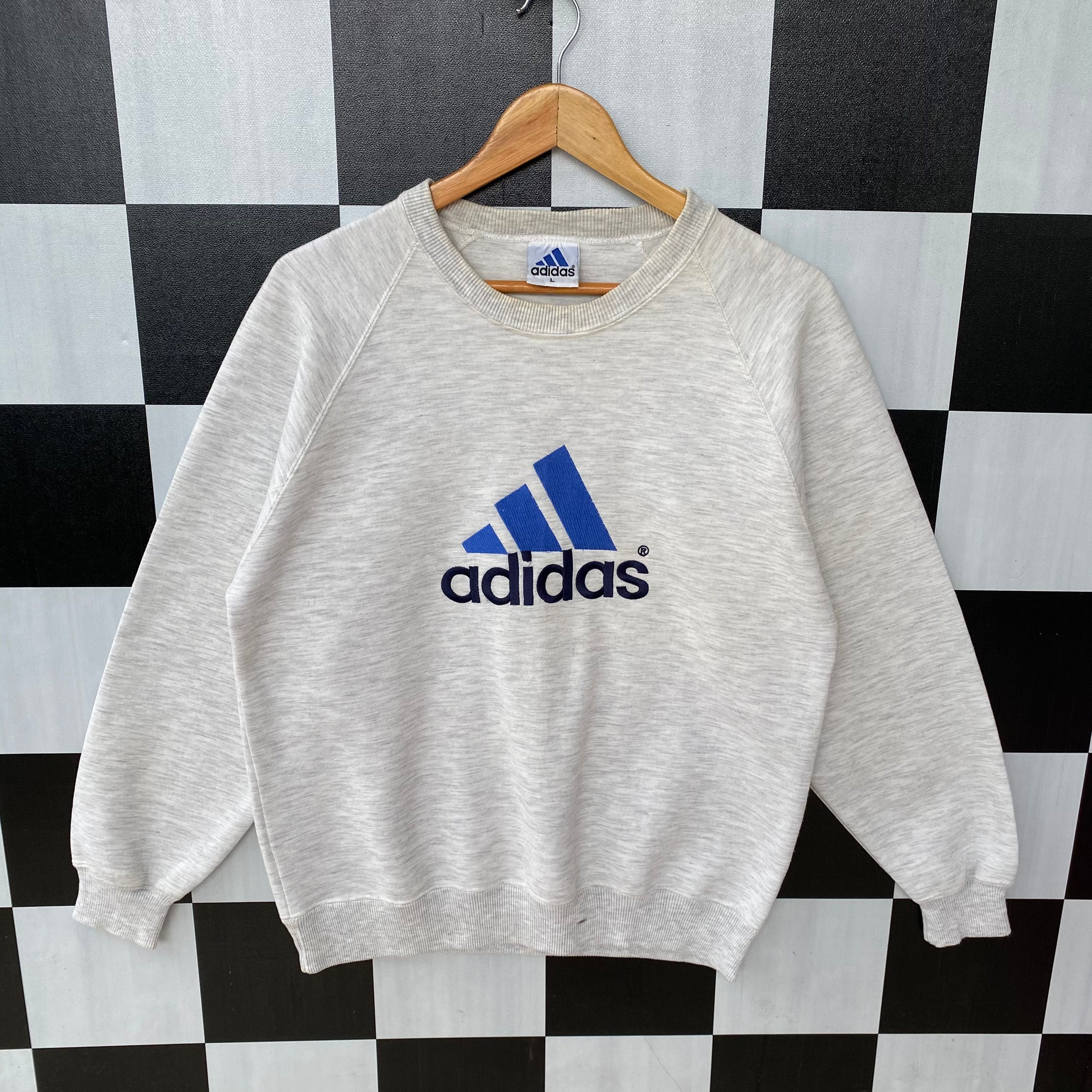 Vintage 90s Adidas Sweatshirt Jumper 