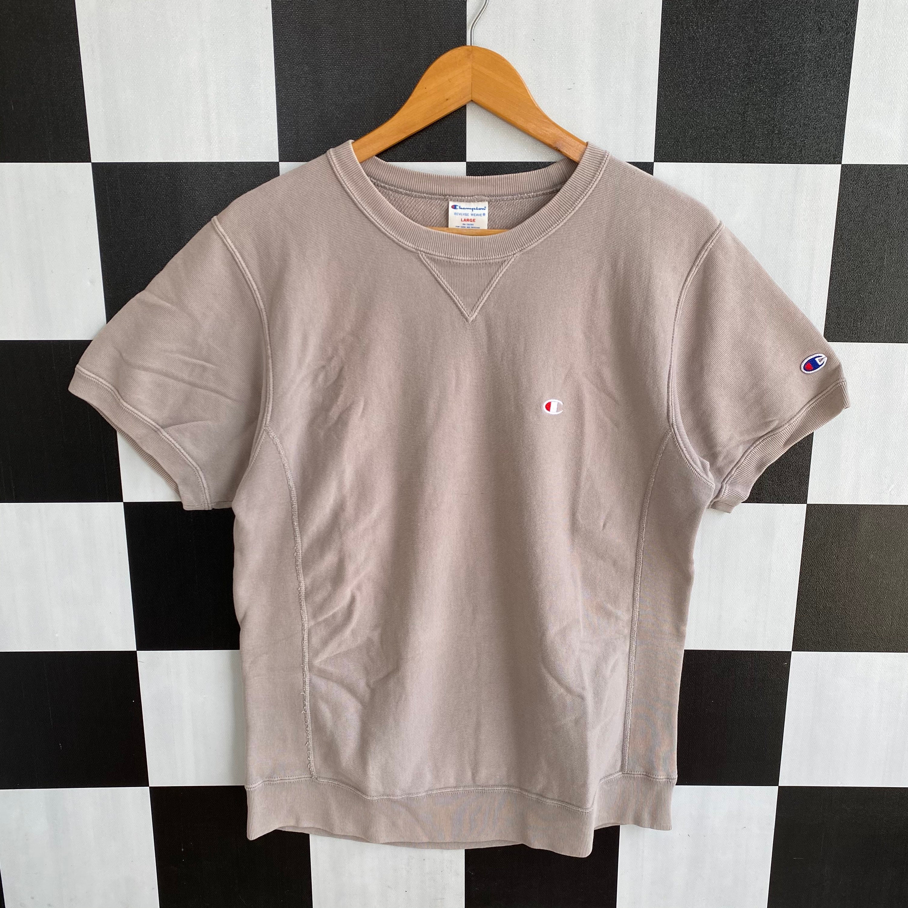champion short sleeve sweatshirt