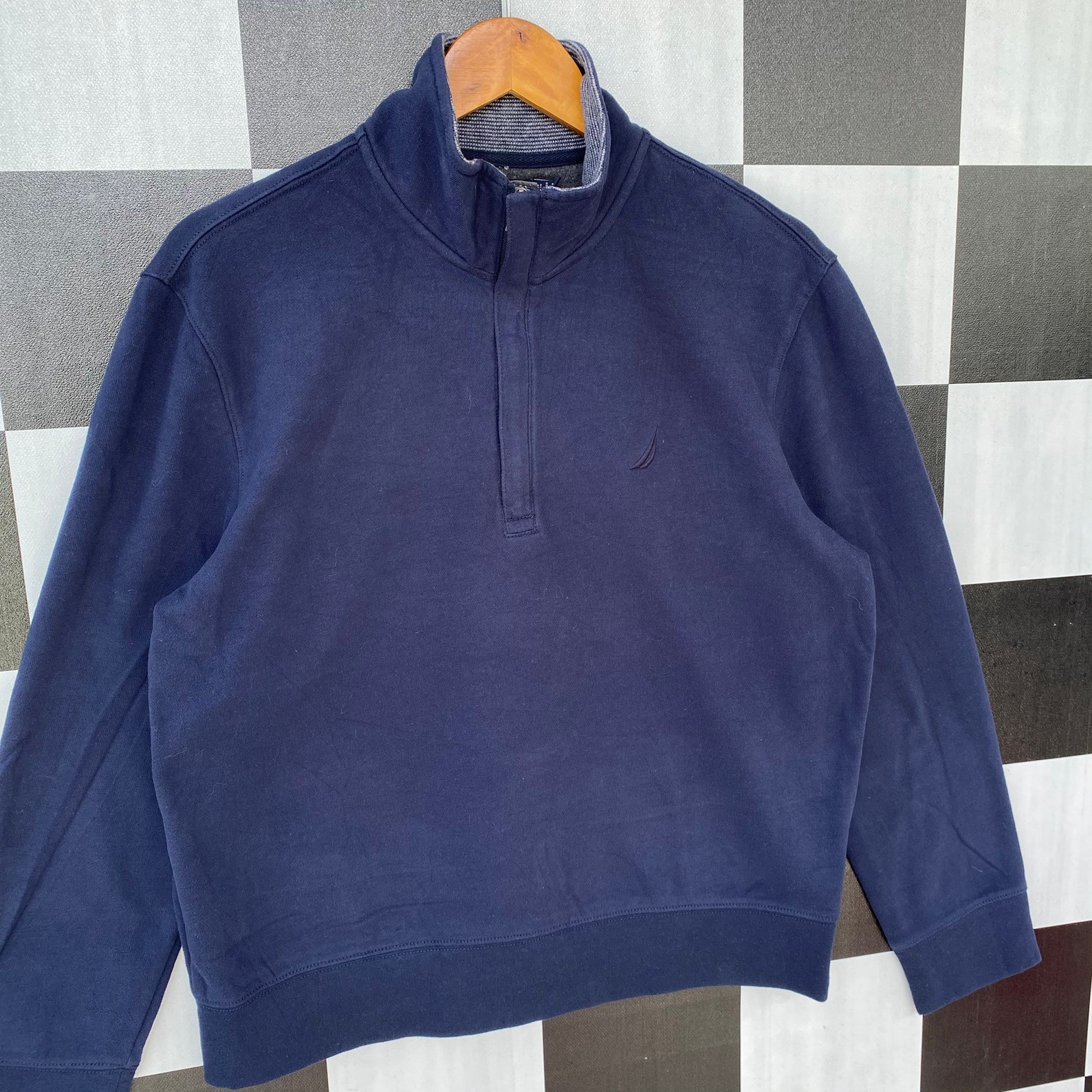 Vintage Nautica Quarter Zip Sweatshirt Jumper Nautica Crewneck | Etsy
