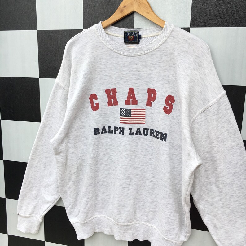 Vintage 90s Chaps Ralph Lauren Sweatshirt Jumper Chaps Ralph | Etsy