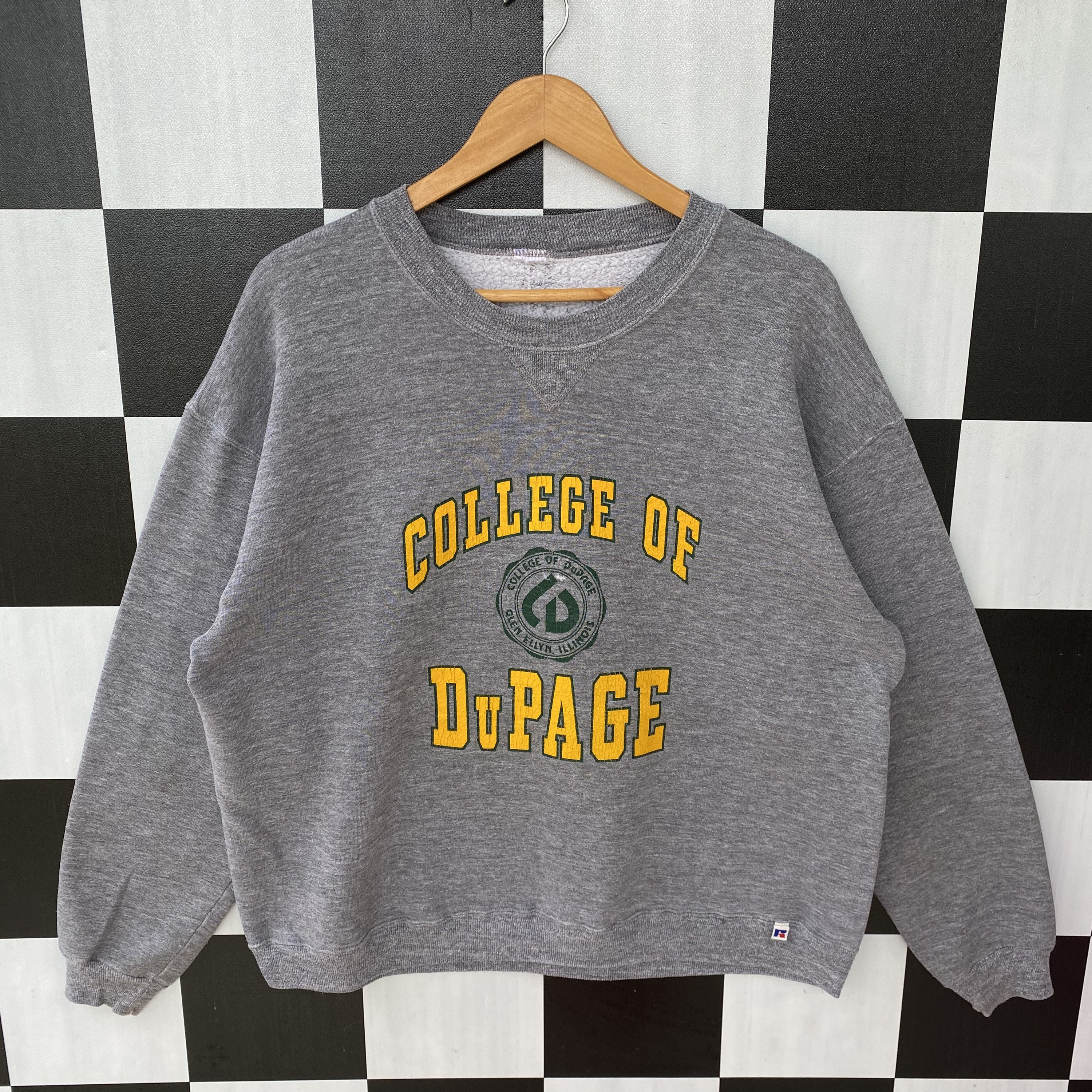 Vintage 90s College of Dupage Sweatshirt Jumper College of | Etsy