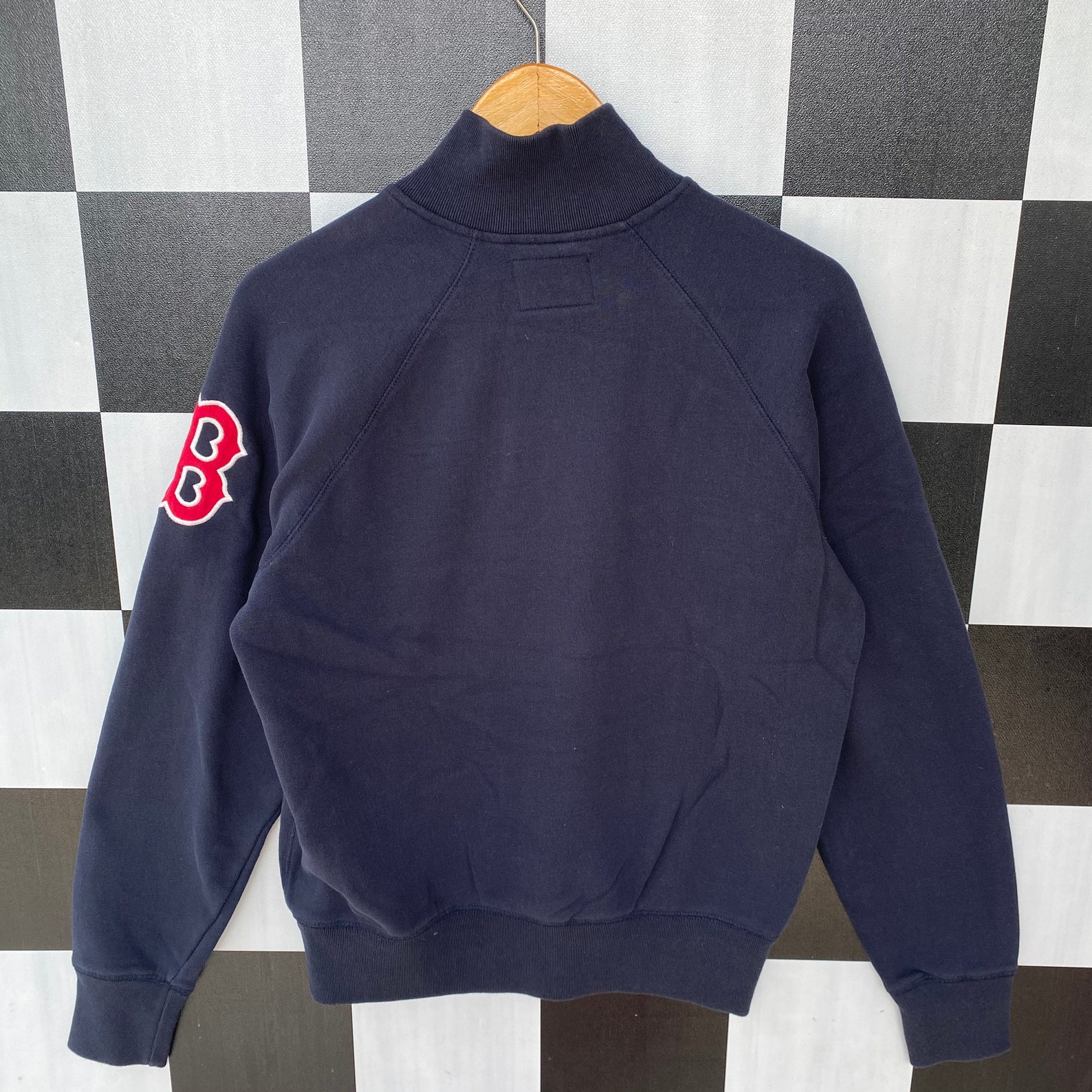 red sox zipper sweatshirt