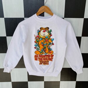 Jim Davis Sweatshirt Jumper Garfield 