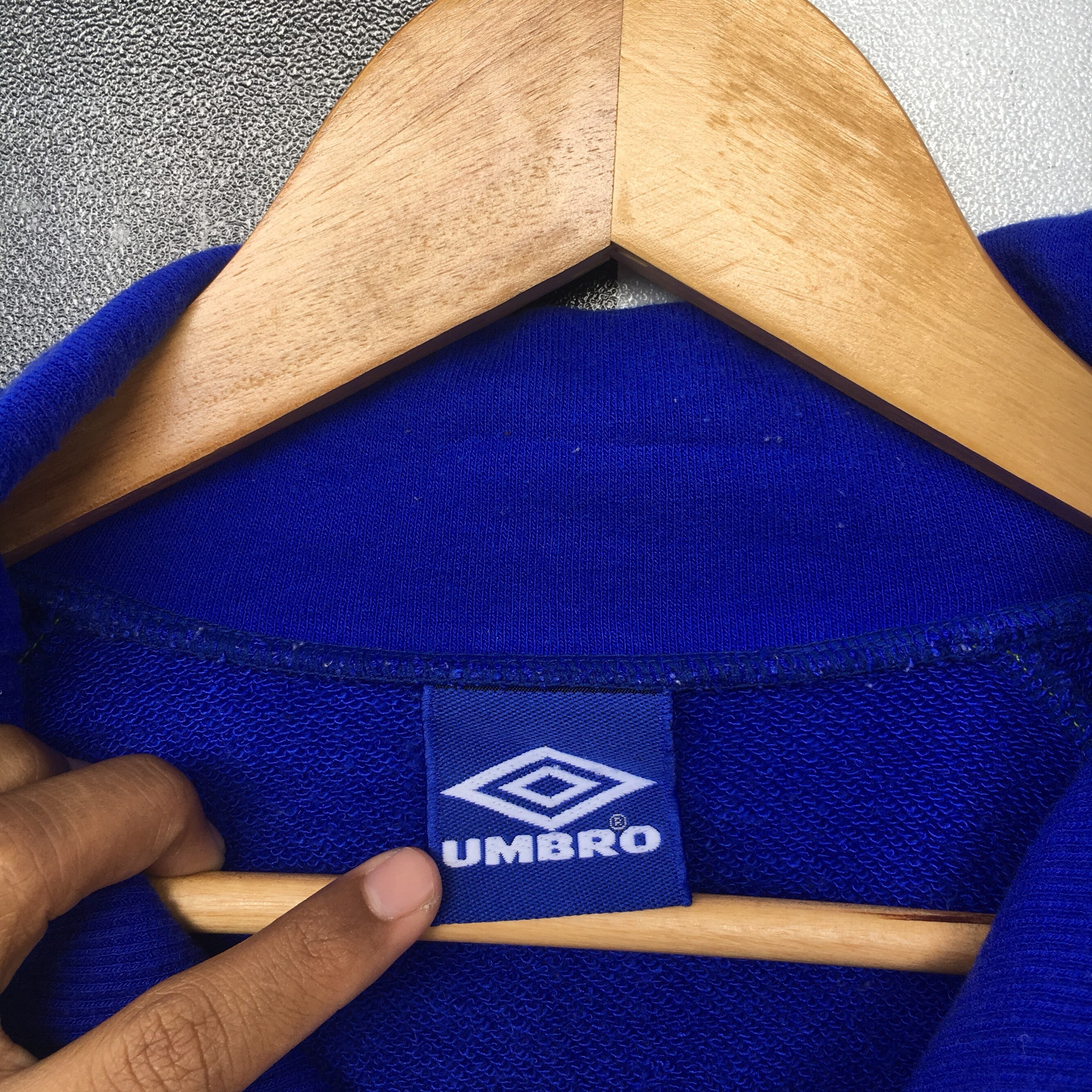 Umbro Quarter Zip Sweatshirt Jumper Umbro Crewneck Big Logo Etsy