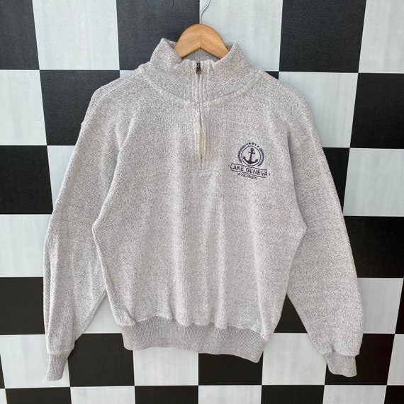 vintage quarter zip jumper