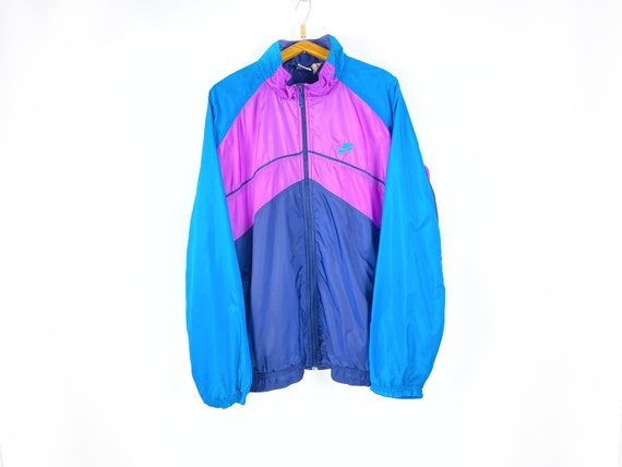 Rare Vintage Nike Jacket 90s Violet 