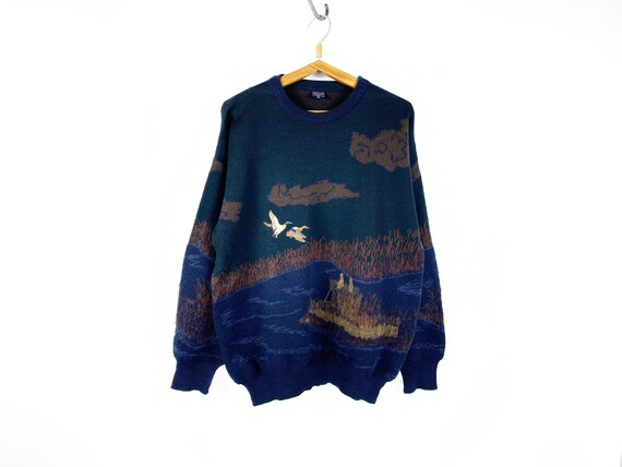 Vintage GANT Sweater Fisherman Duck 