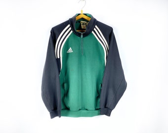 Rare Vintage Adidas Sweatshirt Zip 