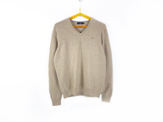 Hackett Wool Silk Cashmere Sweater Mens Authentic Beige - Etsy Israel