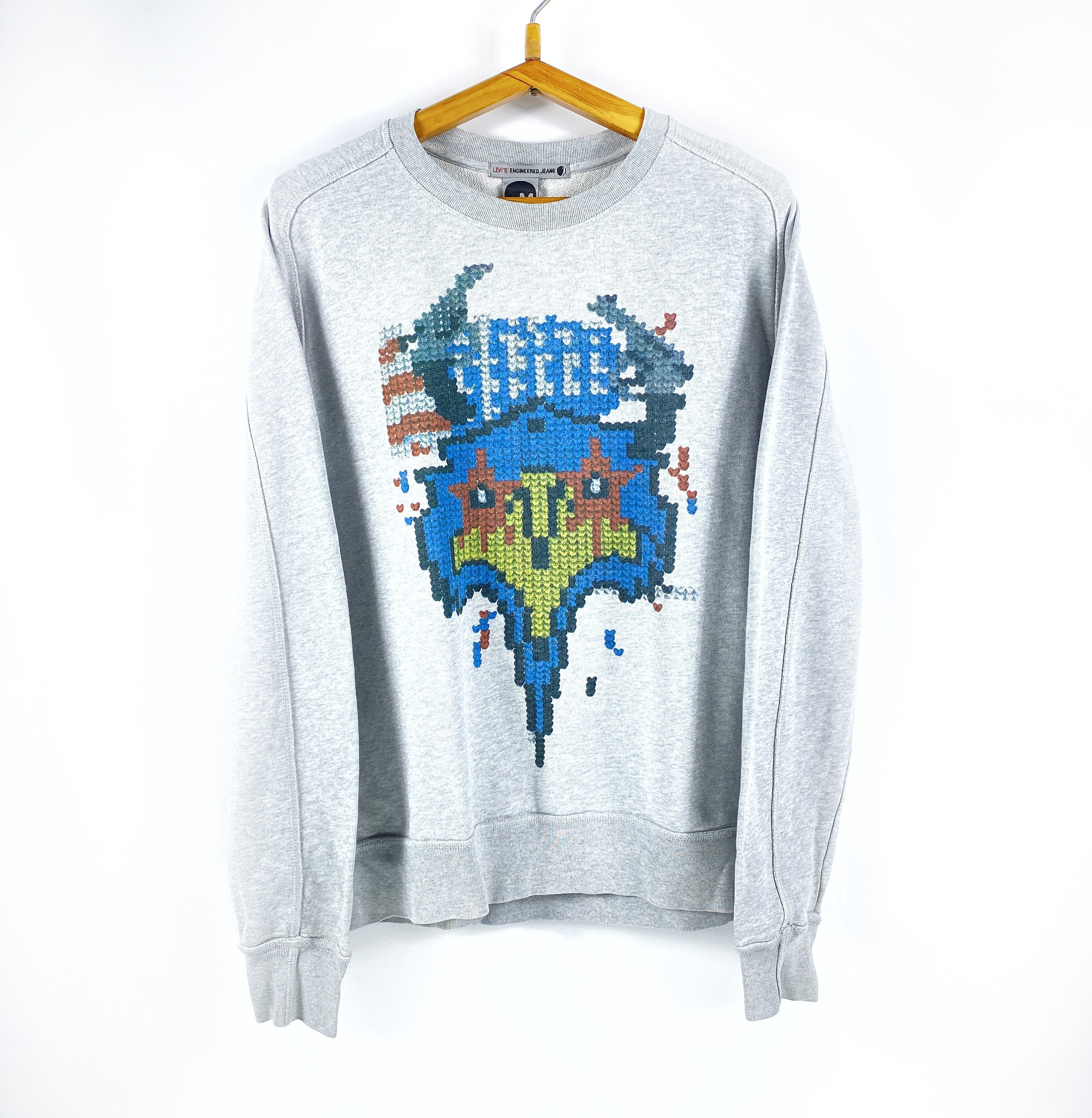 Rare Big Logo Levis Engineered Jeans 