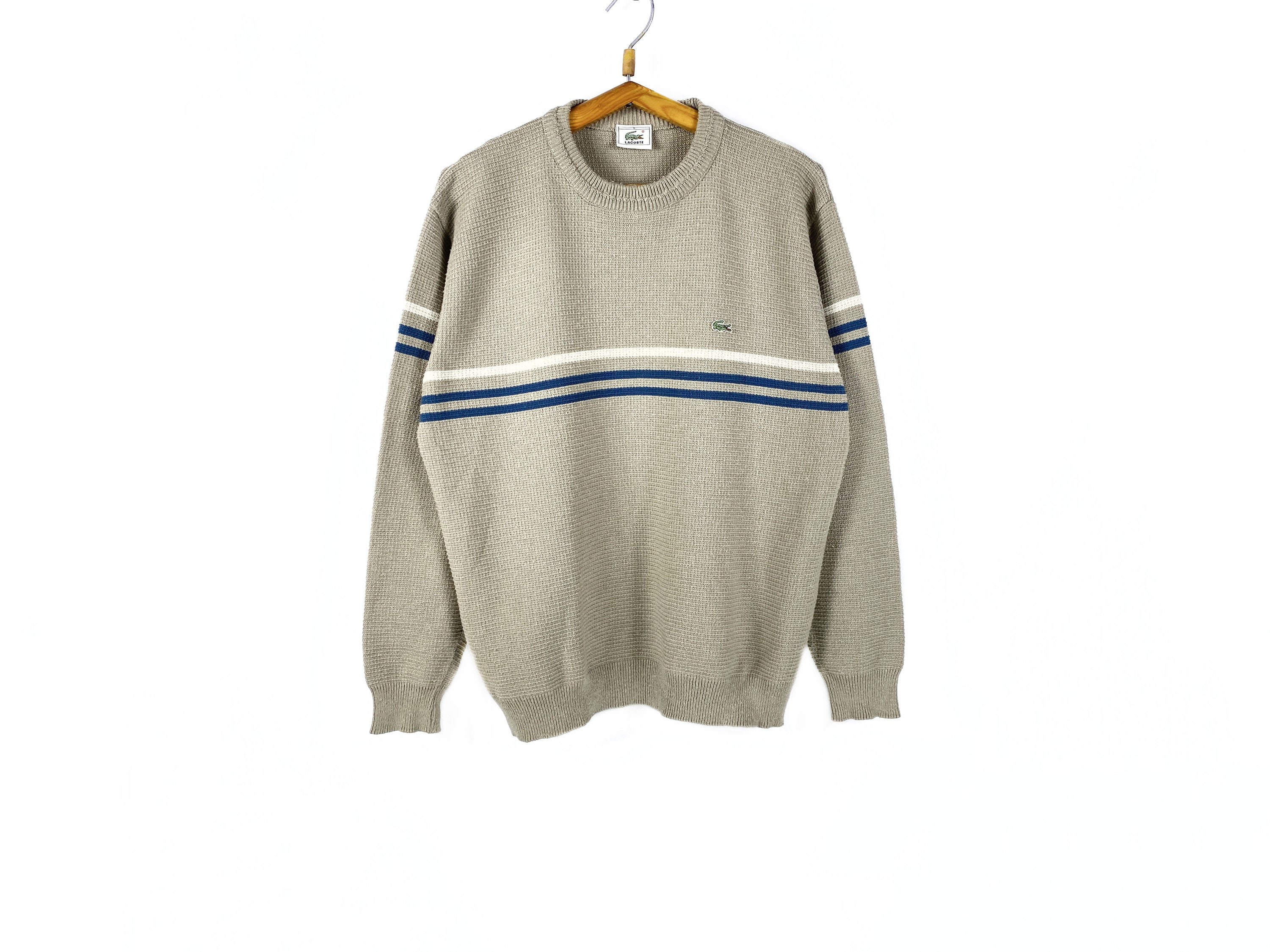 Vintage LACOSTE Jumper Genuine Sweater 