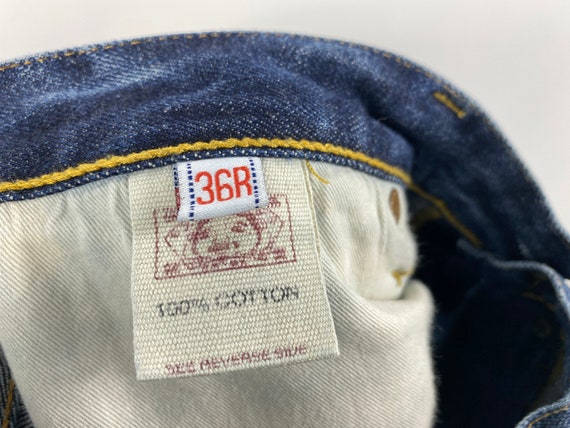 Rare Vintage EVISU Mens Denim Jeans 