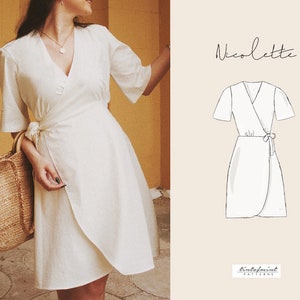 bellbird wrap dress