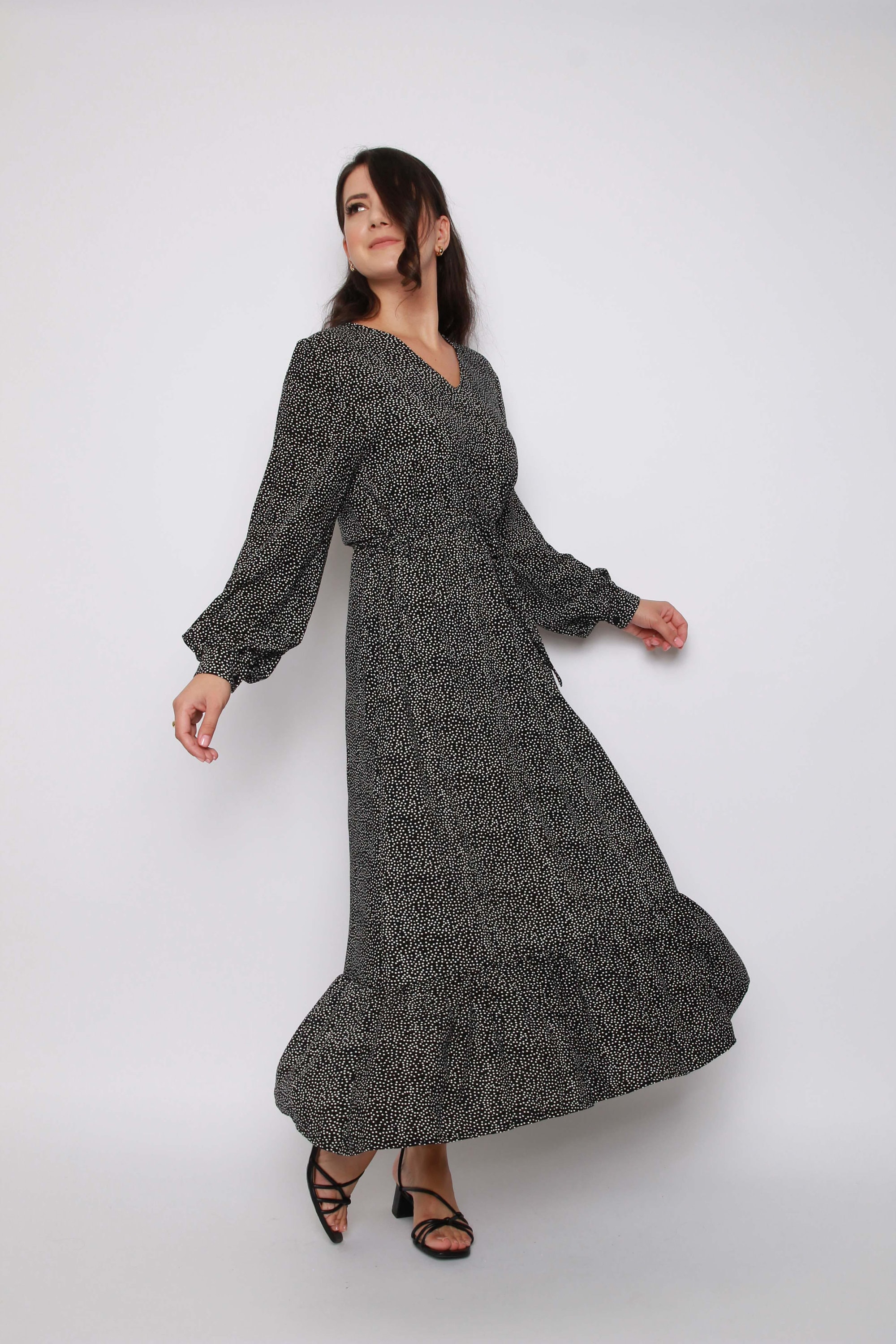Aimee Frill Cuff Dress main image 0