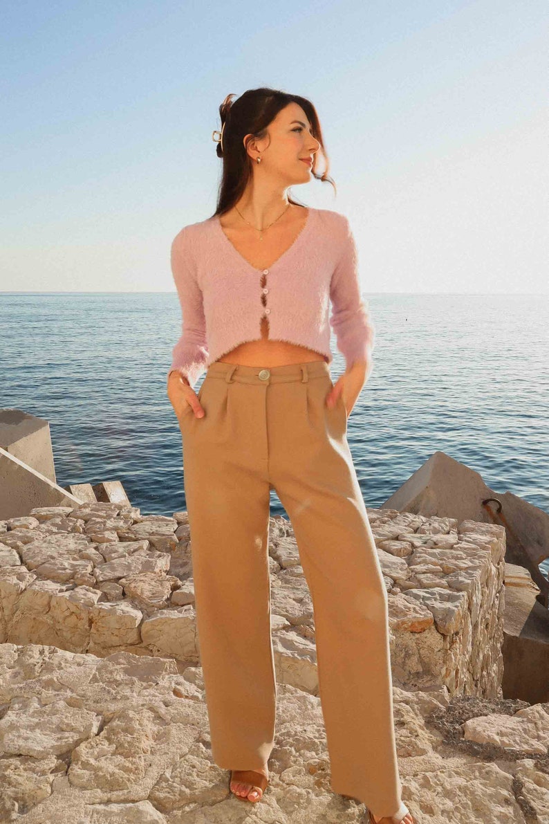 Taylor High Waisted Wide Leg Trousers Digital Pattern // UK 4-24, US 0-20 // PDF Sewing Patterns image 2