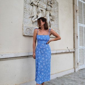 Rosie Cami Front Split Dress Digital Pattern // UK 4-24, US 0-20 // PDF ...