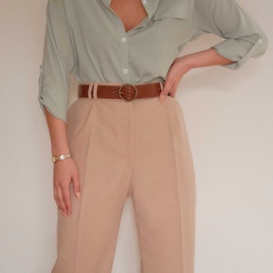 Inès High Waisted Trousers Digital Pattern // UK 4-24, US 0-20 // PDF Sewing Patterns image 5