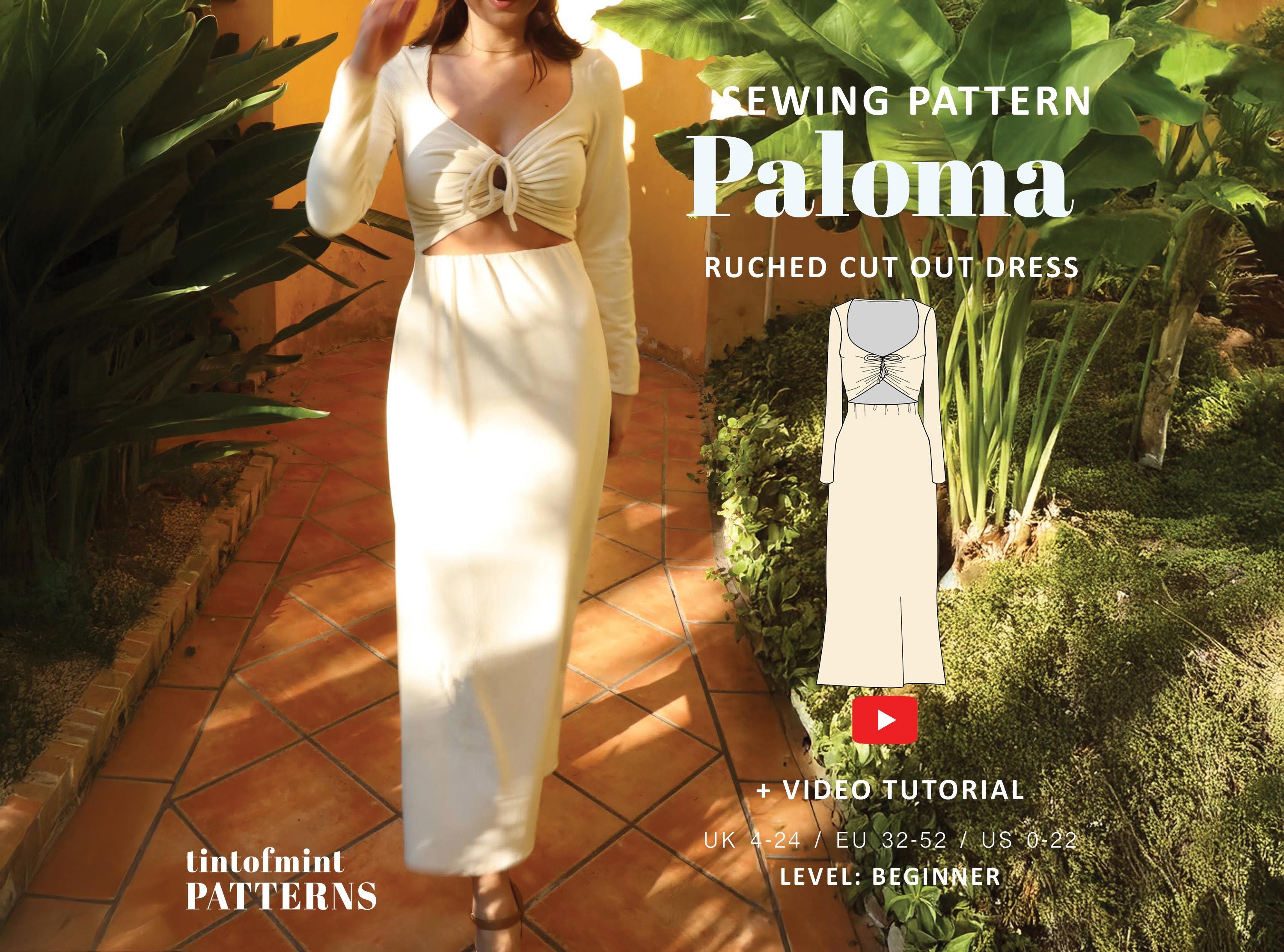 white christmas dresses Paloma Cut Out Dress – 310 Rosemont
