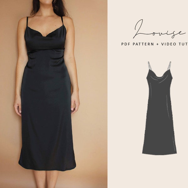 Slip Dress Sewing Pattern Etsy