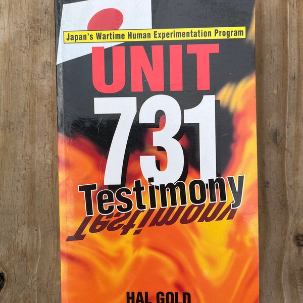 Unit 731 Testimony by Hal Gold