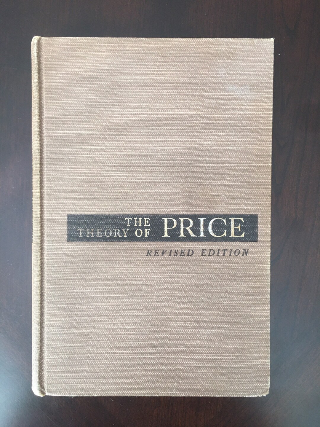 The Theory of Price by J. Stigler Etsy