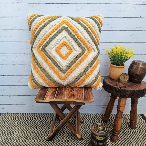 Boho cream online pillows