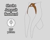 Ahsoka Headband Jumpsuit – EVA Foam Cosplay Pattern (PDF)