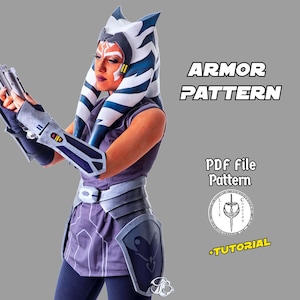 EVA Foam Armor Templates Siege Of Mandaolre - Downloadable PDF Patterns with Video Tutorial