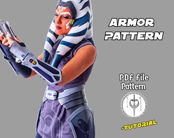 EVA Foam Armor Templates Siege Of Mandaolre - Downloadable PDF Patterns with Video Tutorial