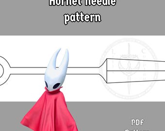 Hornet Needle Pattern: DIY Cosplay Hollow Insect template - Printable PDF File for EVA Foam Crafting