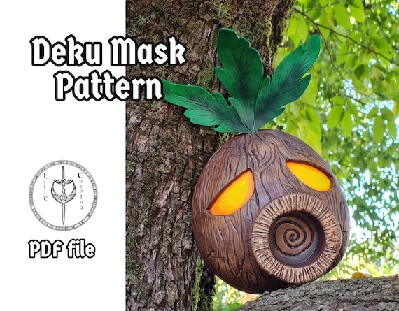 Goron Inspired Mask PDF Pattern For Eva Foam
