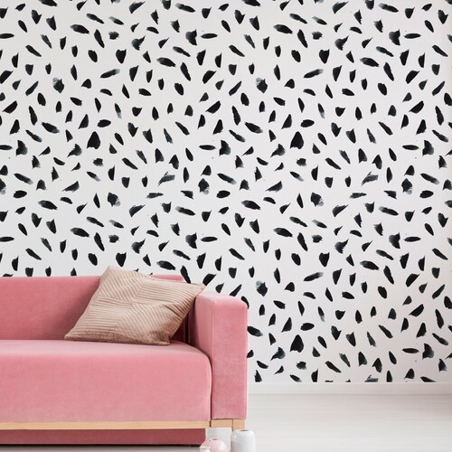 Brush Stroke Self Adhesive Wallpaper Peel and Stick - Etsy UK
