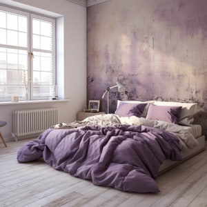 Grunge Structure Urban Distressed Rosewood Wallpaper Mural - Removable Self-adhesive Wallpaper - Peel and Stick