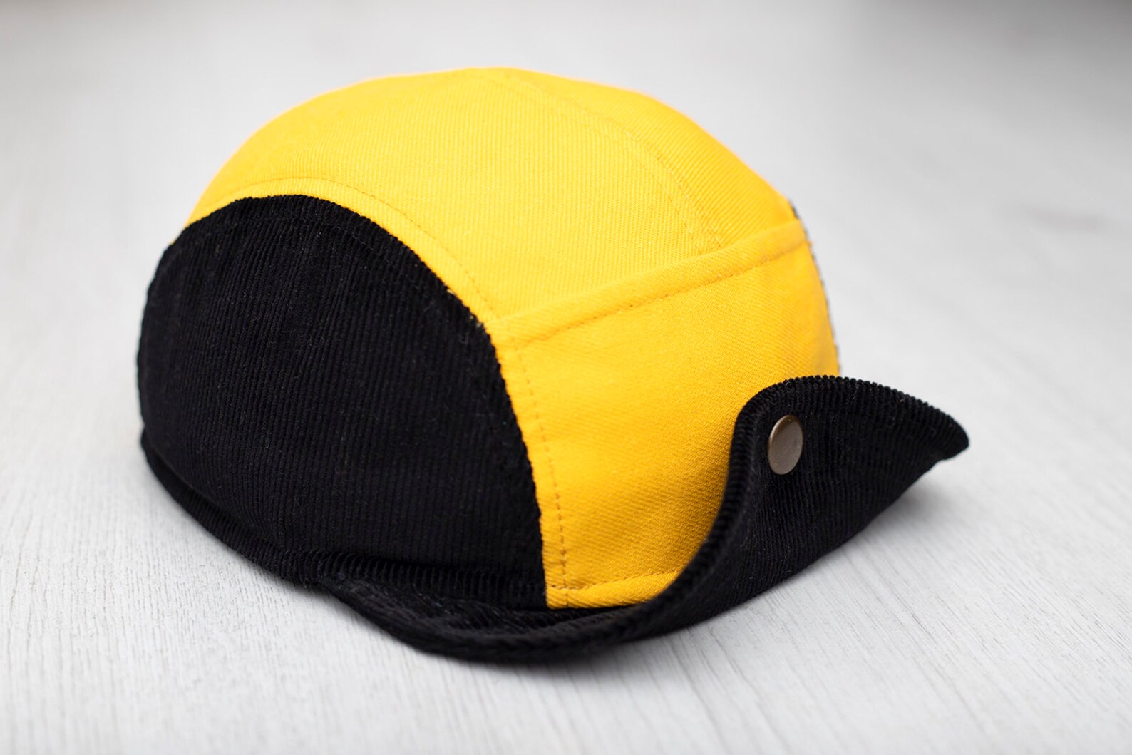 Handmade Five Panel Hat. Skater Hat Made of Corduroy and Etsy UK