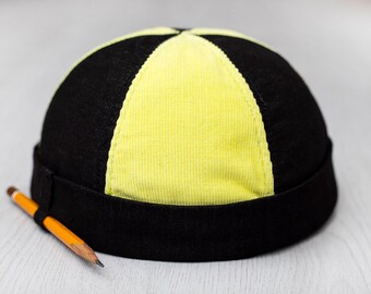 Artistic Beanie. Brimless Hat With 