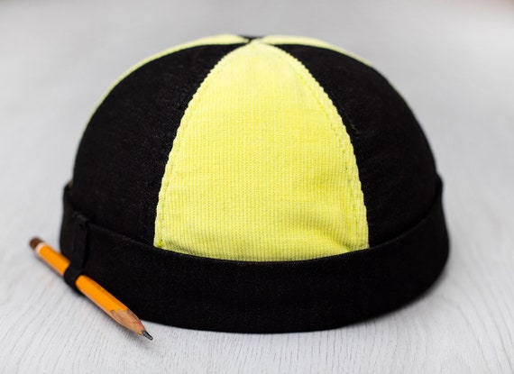 Artistic Beanie. Brimless Hat With 