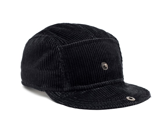 blank corduroy 5 panel hat