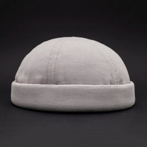 Limited edition handmade docker hat. Unisex docker cap made of 100% cotton canvas.