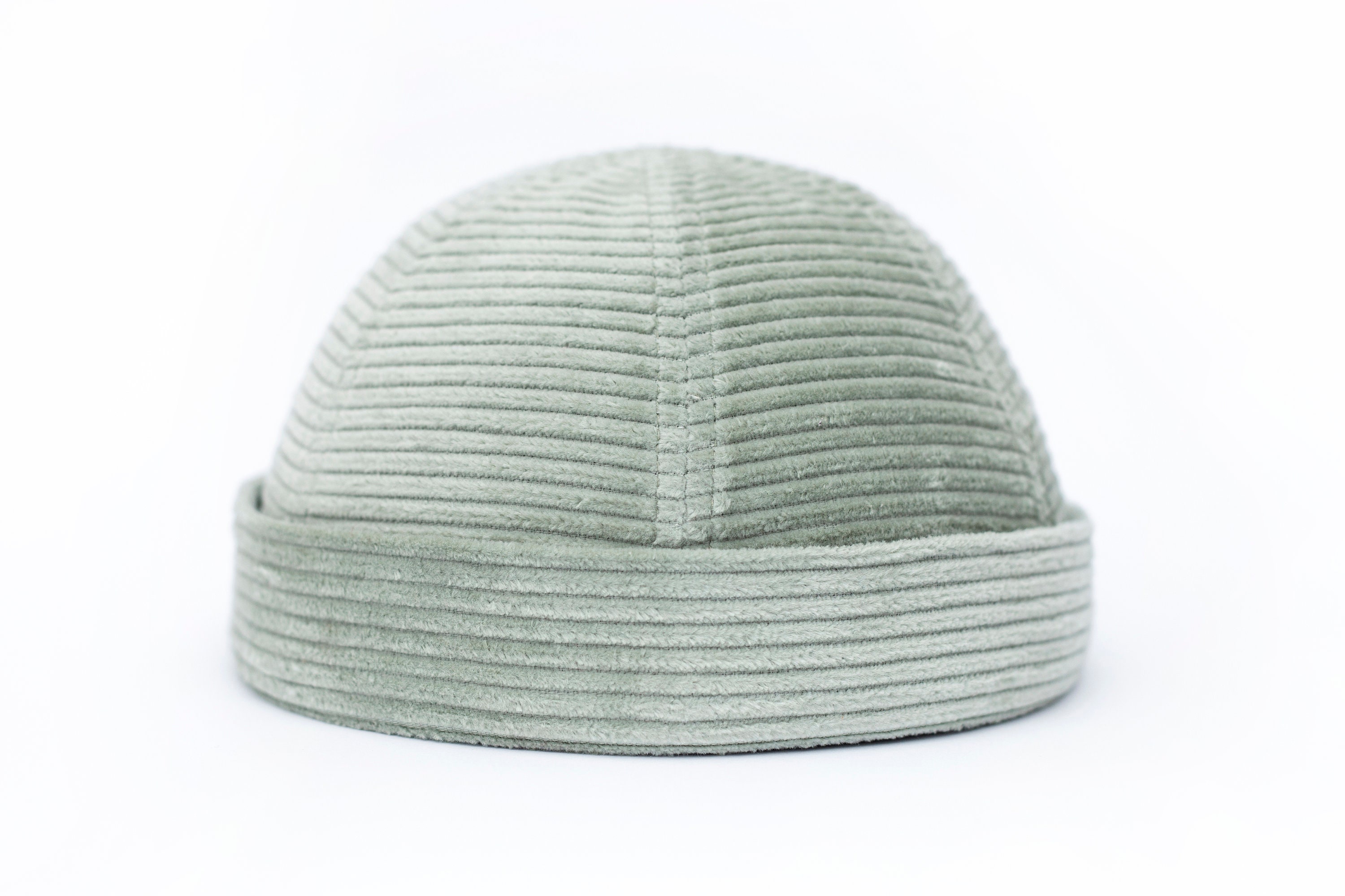 Handmade Corduroy Docker Hat. Unisex 