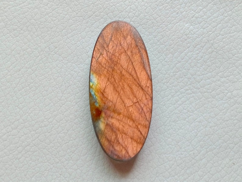 Pendant Jewelry Labradorite Stone Oval Shape 37X16X5 mm 31 Crt AAA+++ Rare Labradorite Cabochon Handmade Cabochon Labradorite Gemstone