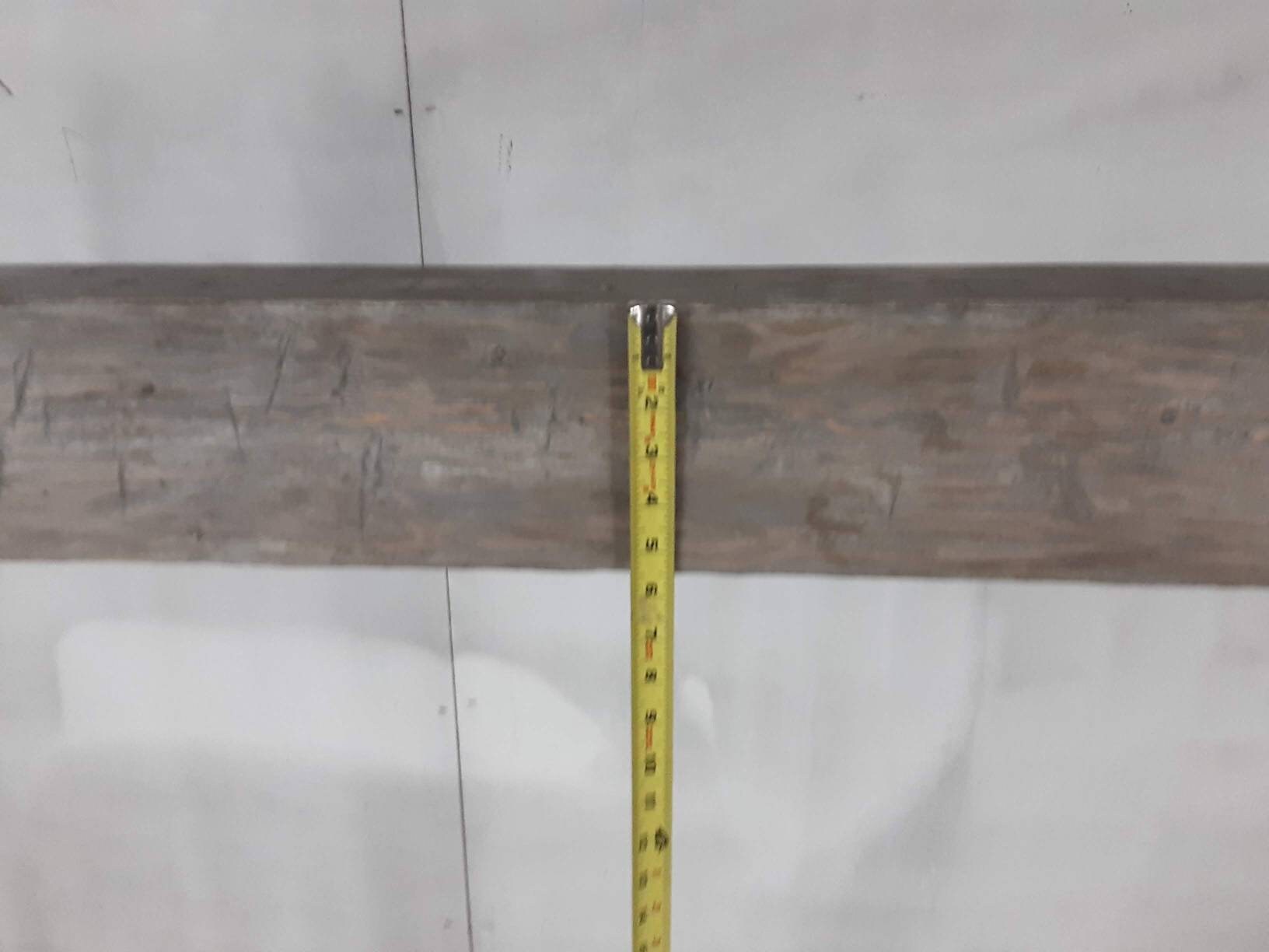 Floating Faux Beam Shelf French Cleat Rustic Farmhouse Etsy