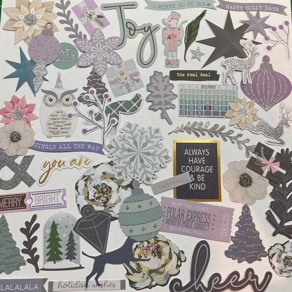 Christmas Theme Cardstock Etsy