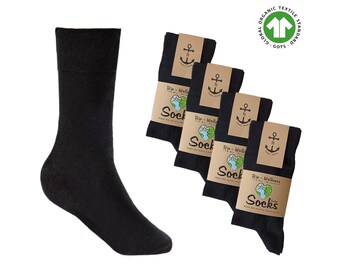 8 Paar - Wellness - Socken - 75% BIO-Baumwolle (Größen: 35 bis 46)