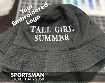 Bucket Hat - 7 Colors, One Size Fits All, Great for Gifting! Personalize Your Style: Custom Embroidered - 2050