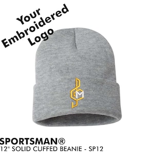 Design Your Own Custom Embroidered Beanie - Perfect for Personalized Gifts for All Ages