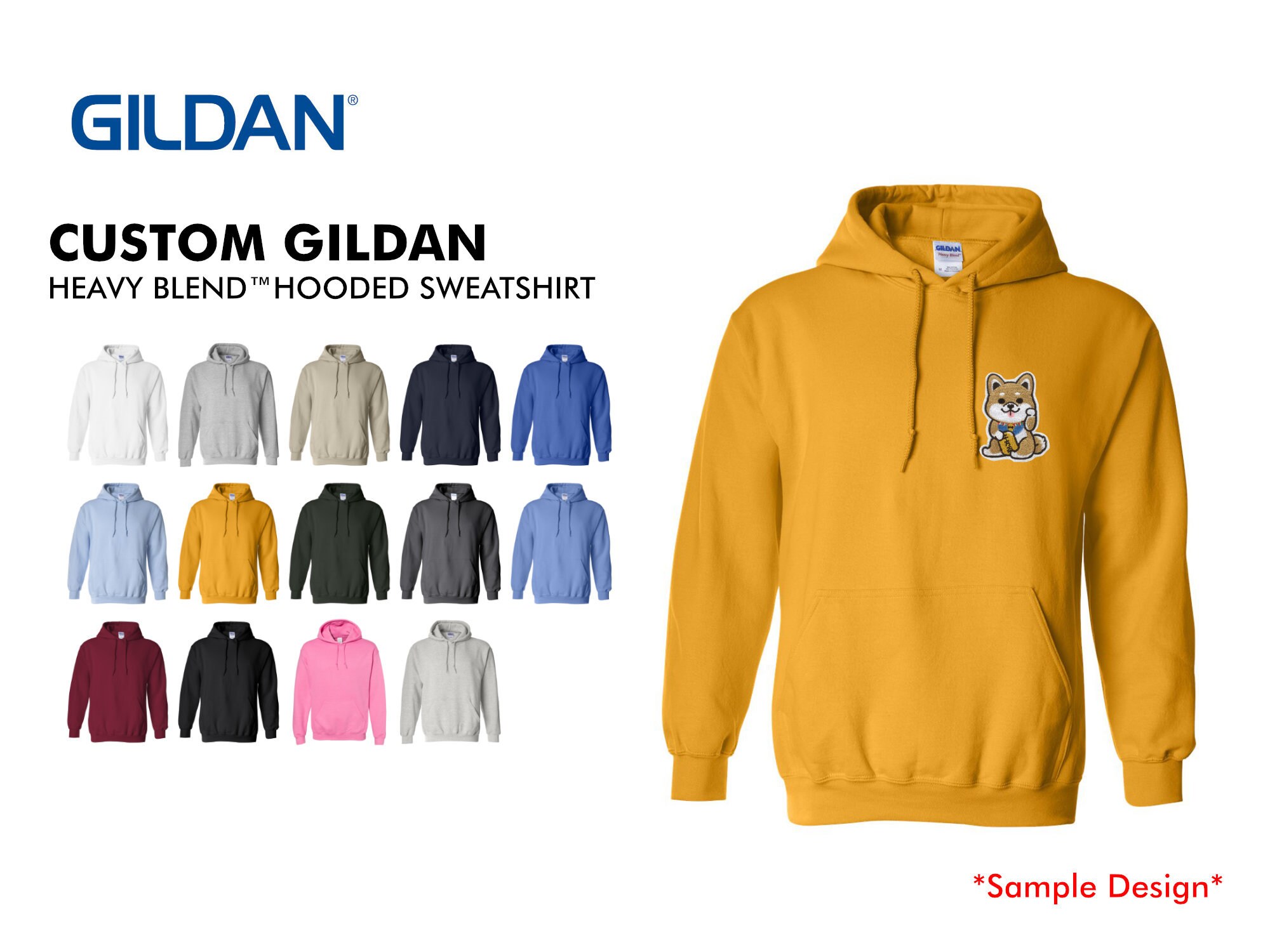 pullovers with company logo