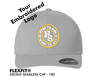 Custom Embroidered Flexfit Delta Cap 180